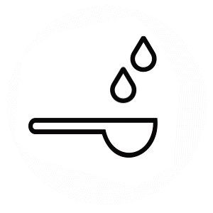 Egyszerű adagolás a dobozban lévő kanálnak köszönhetően